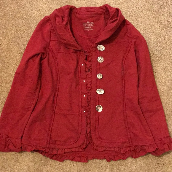 neon buddha Jackets & Blazers - Neon Buddha Red jacket